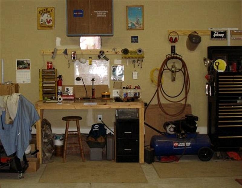 set up garage workshop