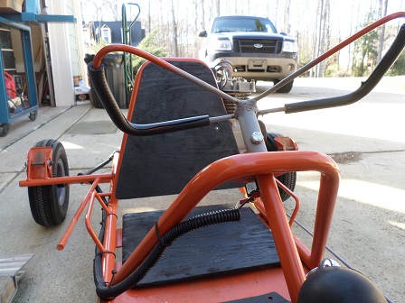 DIY go kart steering wheel go kart steering wheel