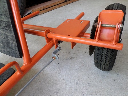 restore an old go kart old go kart with scrub brakes