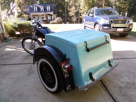 Servi-car project Harley-Davidson Servi-car restoration