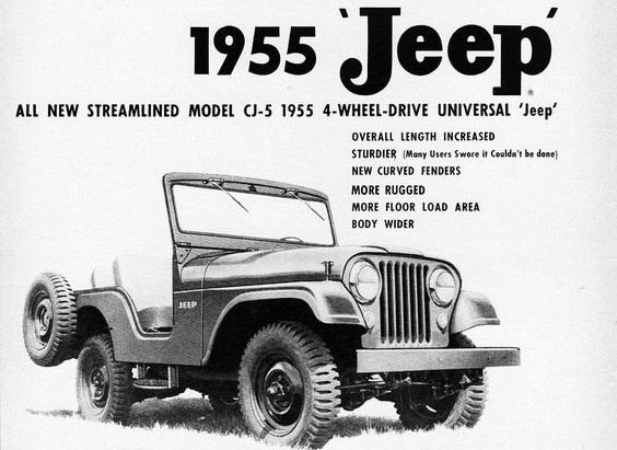 CJ Jeep history
