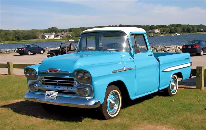 1958 Chevy Fleetside pickup truck