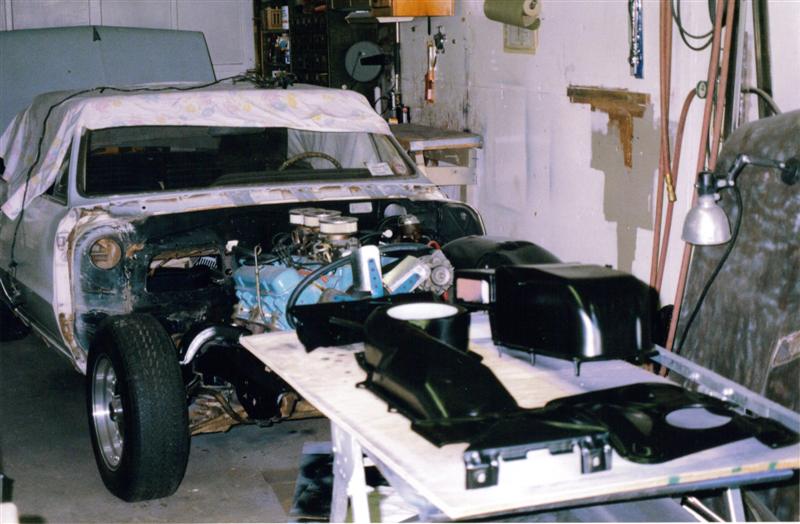restore an old muscle car sheet metal repair