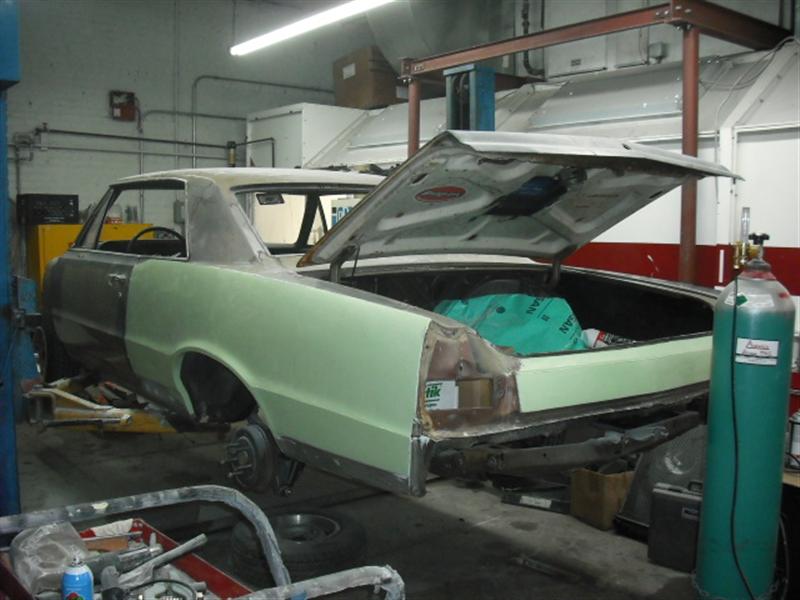 restore a muscle car