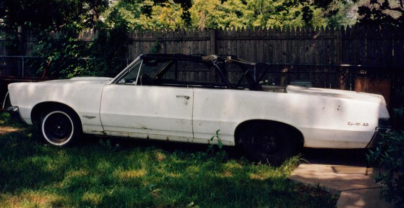 1965 GTO convertible restoration DIY muscle car restoration