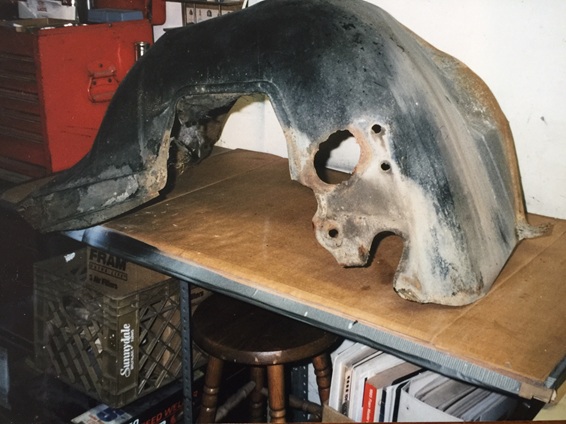 GTO inner fender skirt