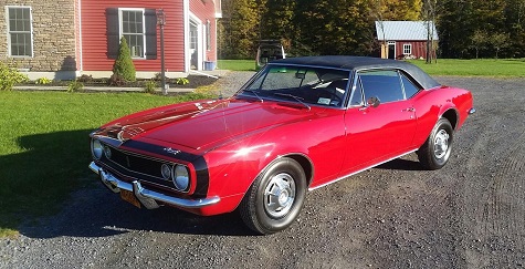 1967 Camaro is a good classic car to restore