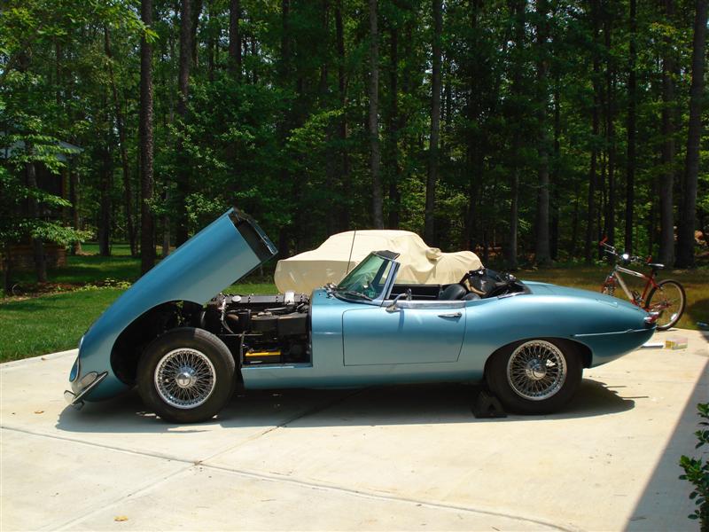 1968 Jaguar XKE restoration 1968 Jaguar XKE Roadster