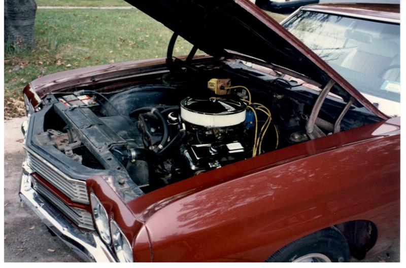 1970 Chevelle muscle car restoration