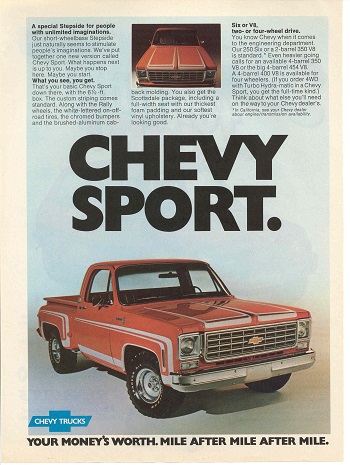 best old trucks to restore 1976 Chevy truck