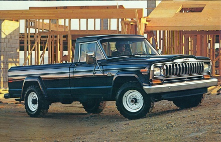 best old trucks to restore 1985 Jeep Gladiator pickup truck