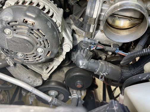2016 Wrangler replace stuck thermostat