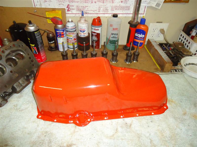 Corvette 327 small-block oil pan 327 bottom end