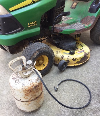 convert an old freon tank into a portable air tank air tank conversion kit