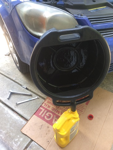 best way to dispose of used motor oil high mileage vs full synthetic oil