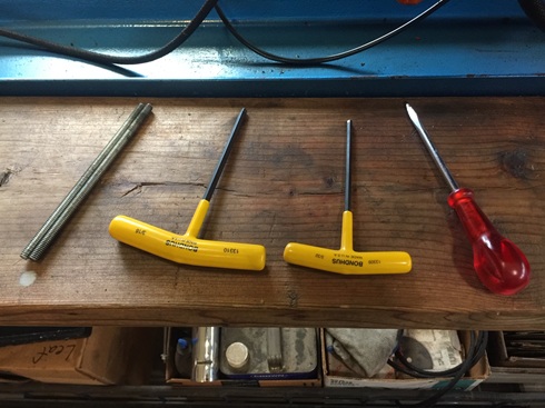 T handle Allen key Bondhus T handles