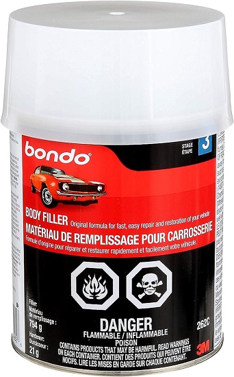 best body filler for body panel repair Bondo body filler to repair body panels