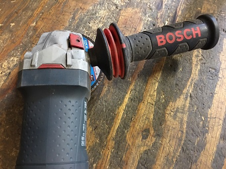best angle grinder for automotive repair Bosch 4-1/2 angle grinder