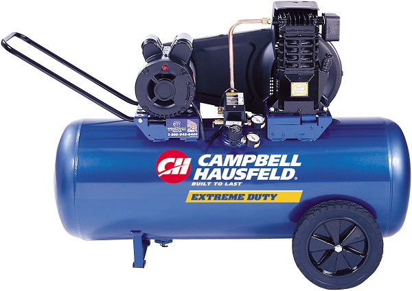 220 volt garage air compressor Campell Hausfeld air compressor for garage