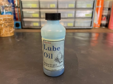 Zenith Stromberg carburetor lube oil