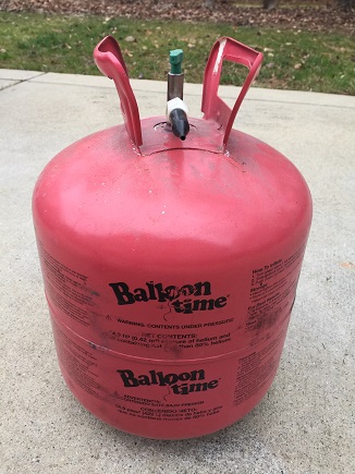 repurposed balloon tank air tank conversion kit