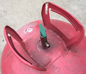 repurposed balloon tank air tank conversion kit
