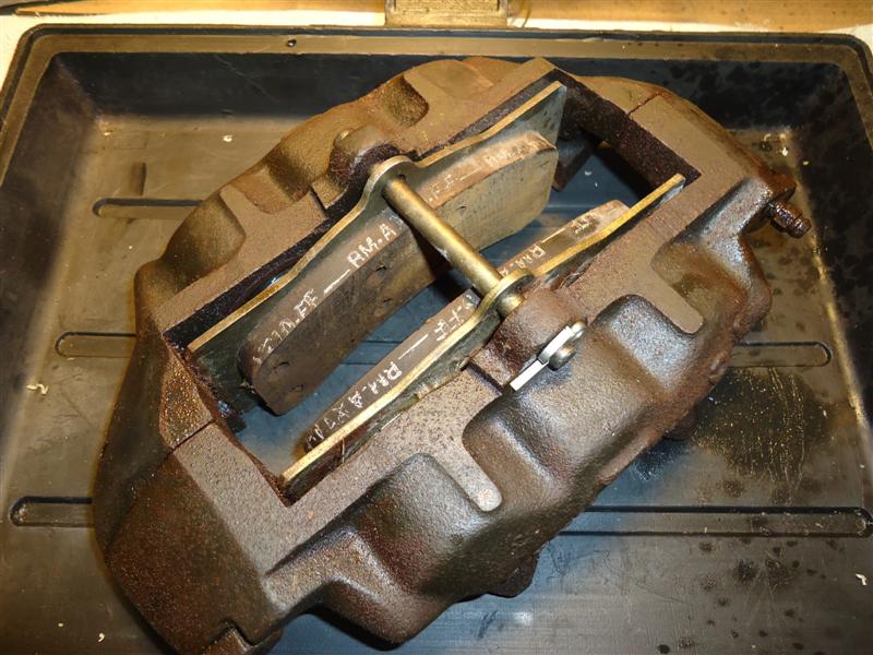 C3 Corvette caliper rebuild