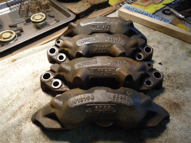 Brake calipers ready for paint how to paint brake calipers
