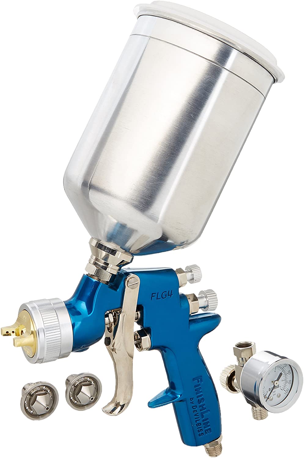 DeVilbiss 803558 Finishline HVLP Gravity Feed Paint Gun