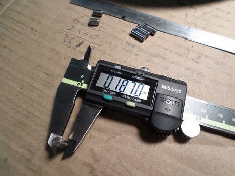 digital caliper for motor building