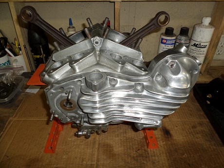 DIY motorcycle engine stand project