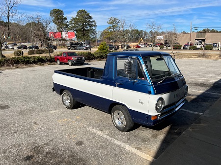 Dodge A100 flat nose pickup Dodge A100 pickup project