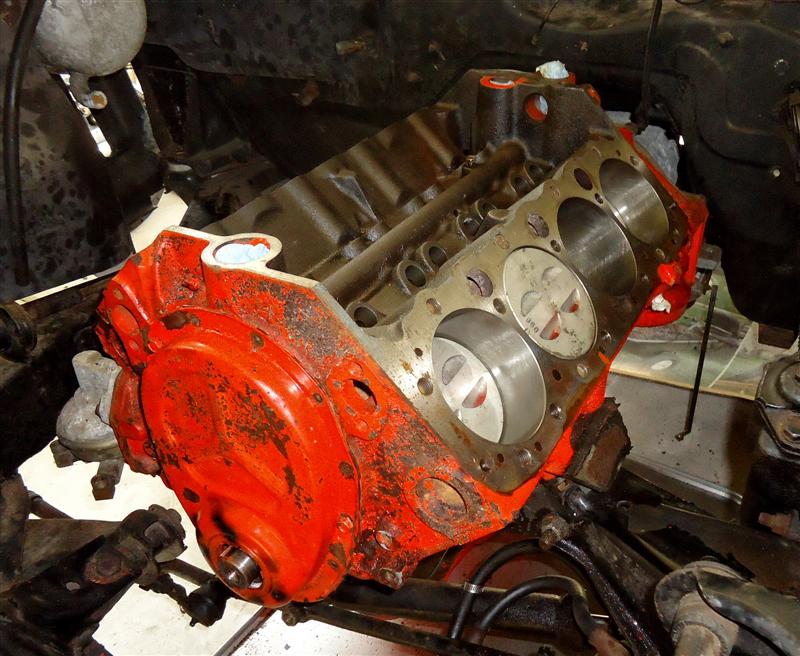 1966 Corvette 327 engine disassembly Corvette engine rebuild