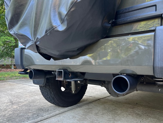 Jeep Wrangler Axle Back Exhaust