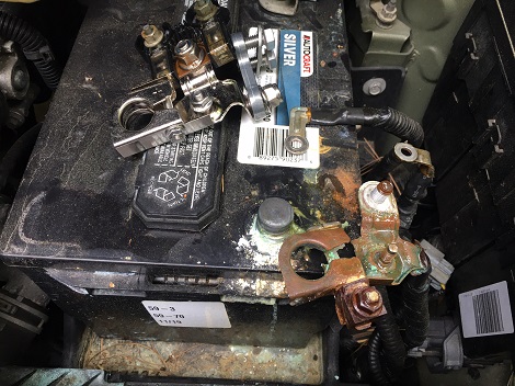 2014 f150 replace battery terminal replace corroded positive battery terminal