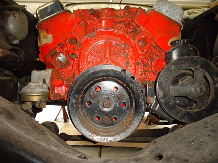 Chevy small-block timing chain and gears