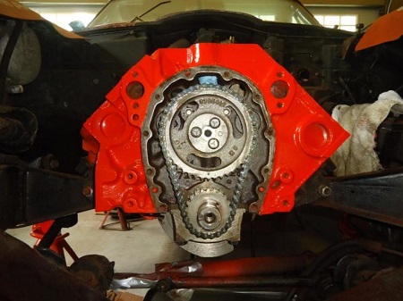 small-block Chevy timing chain and gears gen one SBC timing chain and gears