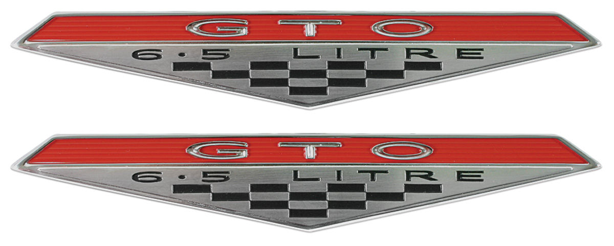 1965 Pontiac GTO fender emblem Pontiac GTO restoration