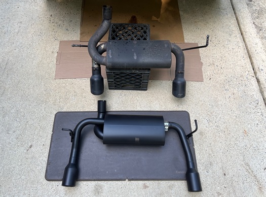high performance catback exhaust system Jeep Wrangler