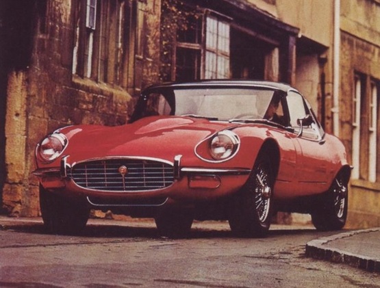 Jaguar XKE with V12 engine