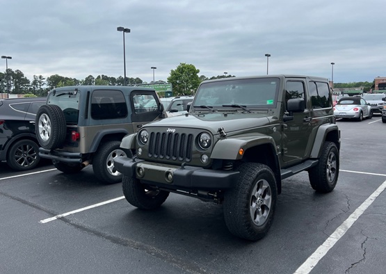2016 Jeep Wrangler two door