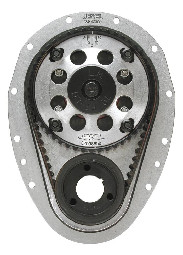 small block chevy belt drive system