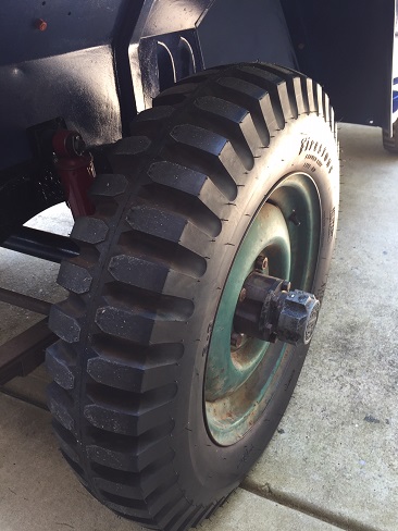 Military Jeep Tires with non directional tread