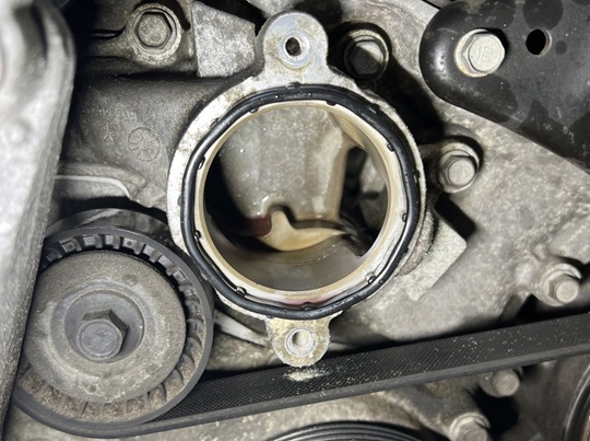 thermostat gasket 2016 Jeep Wrangler 3.6L