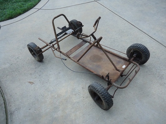 build an old school go kart