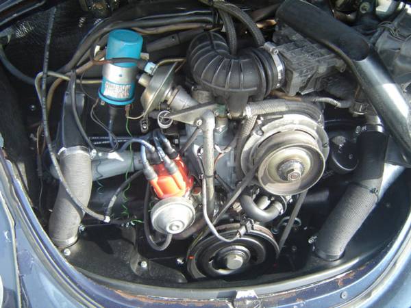 air-cooled VW Beetle engine