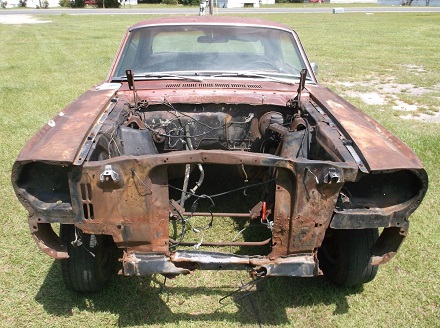 parting out an old car before you donate an old car