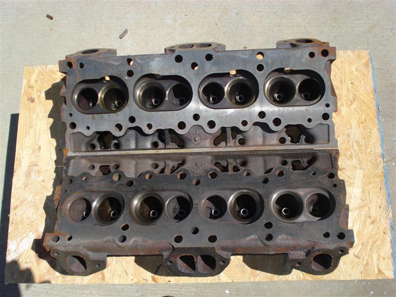 400 Pontiac cylinder heads Pontiac 400 heads on 389 block
