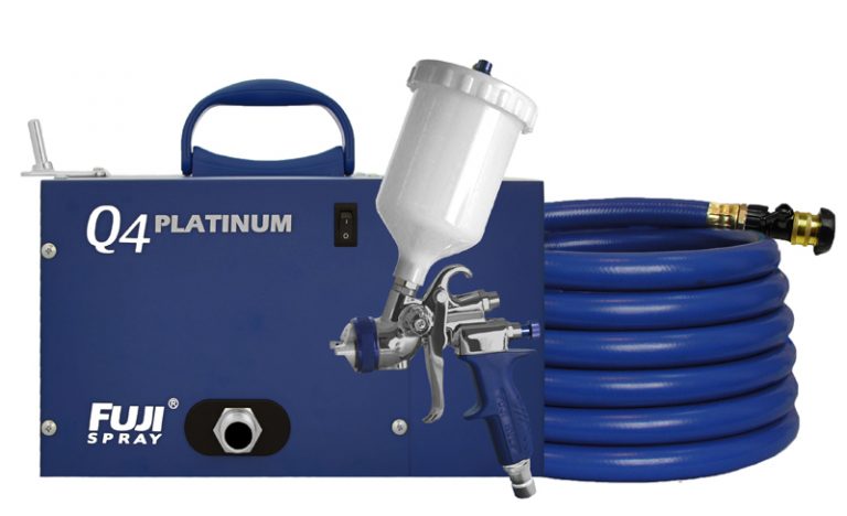 diy spray paint car Fuji Q Platinum turbine paint system for automotive