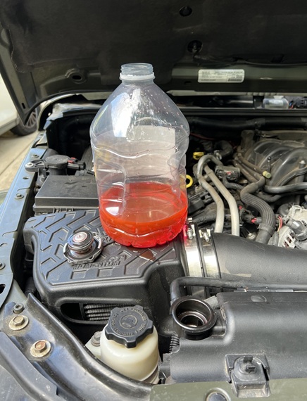 refill radiator with coolant 2016 Jeep Wrangler